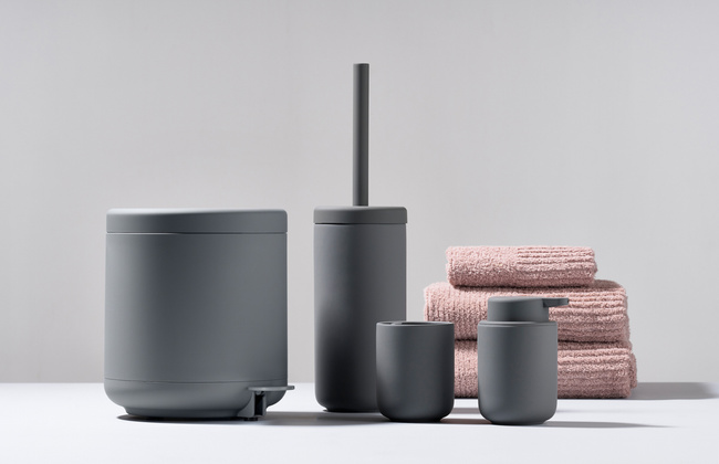 Kubek na szczoteczki do zębów Ume Grey 330398 - Zone Denmark