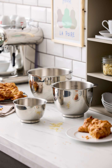 Zestaw Misek Kuchennych 3szt Steel - Rosti