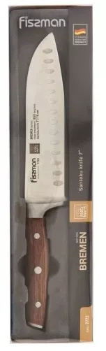 Fissman Bremen Nóż kuchenny Santoku 18 cm