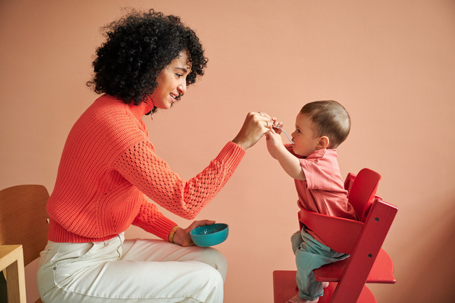 2 Łyżki do karmienia Mio Sunshine & Rainbow - tworzywo sztuczne - Mepal - Mepal