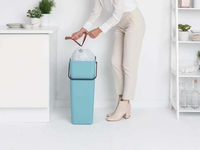 Kosz Sort&Go, 40l Mint 251085 - Brabantia