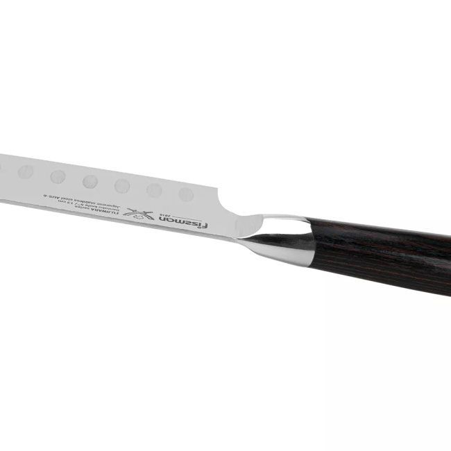 Małe Santoku Fissman Fujiwara 13 cm, stal AUS-6, rękojeść ABS