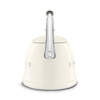 Smeg - Czajnik z gwizdkiem, kremowy 50's style Wkf01cr.