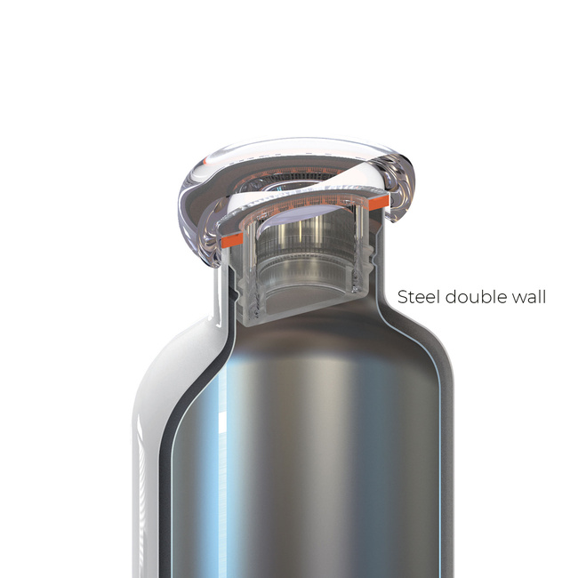 butelki termiczne do napojów 500 ml Guzzini