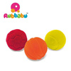 Zestaw 3 małych sensorycznych piłek sportowych - Rubbabu