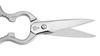 Satynowe nożyce uniwersalne 20 cm, srebrne - Zwilling
