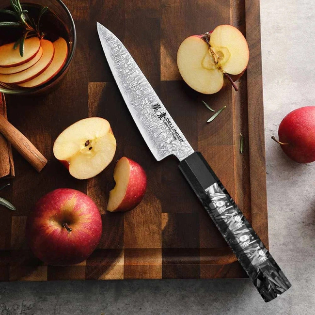 Dellinger Carbon Fiber Octagon Nóż Utility 14 cm