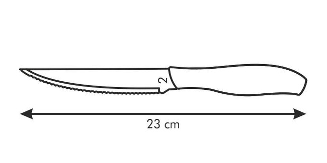 Nóż do steków Sonic 12 cm, 6 szt. - Tescoma