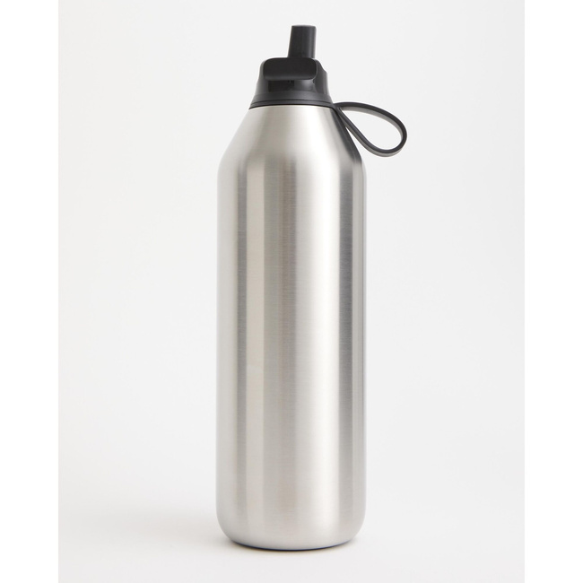 Butelka termiczna Chilly's Series 3 Flip ze słomką, 1000 ml, stalowa (Steel)