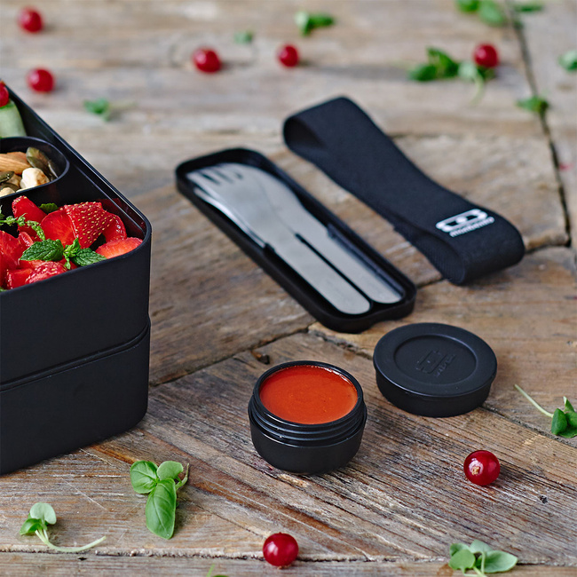 Monbento Pojemnik Na Sos Temple 28Ml Black Onyx
