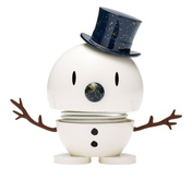 Figurka Hoptimist Snowman S Biało-Niebieski 26173