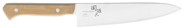 Nóż Szefa Kuchni Kai Seki Magoroku Shirogami Shiraai 18cm - Japoński nóż kuchenny