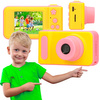 Extralink Kids Camera H8 Różowy - Aparat Cyfrowy - 1080p 30fps, Wyświetlacz 2.0"
