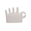 Wazon dłoń OK Rituali Domestici Qualamano, kamionka, niski, 24 x 19 x 5 cm