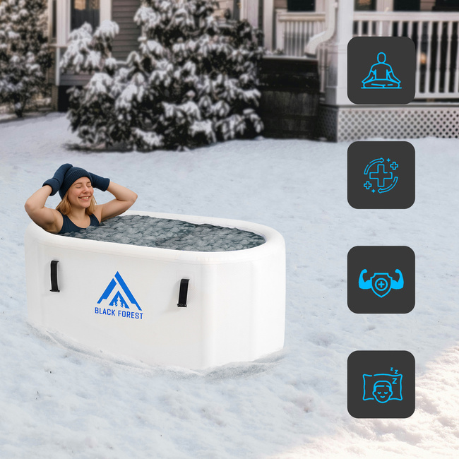 Extralink Ice Bath | Wanna do morsowania | 150x80x65cm, Biała