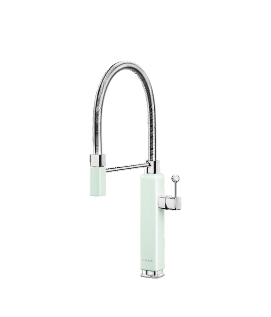 Smeg - Bateria, 50s, Pastelowa Zieleń 50's Style Mdf50pg Pastelowa Zieleń