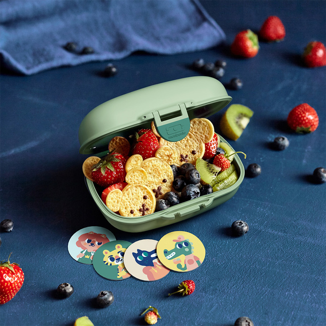 Lunchboxy dla dzieci 0,6 l Green Forest Monbento Gram