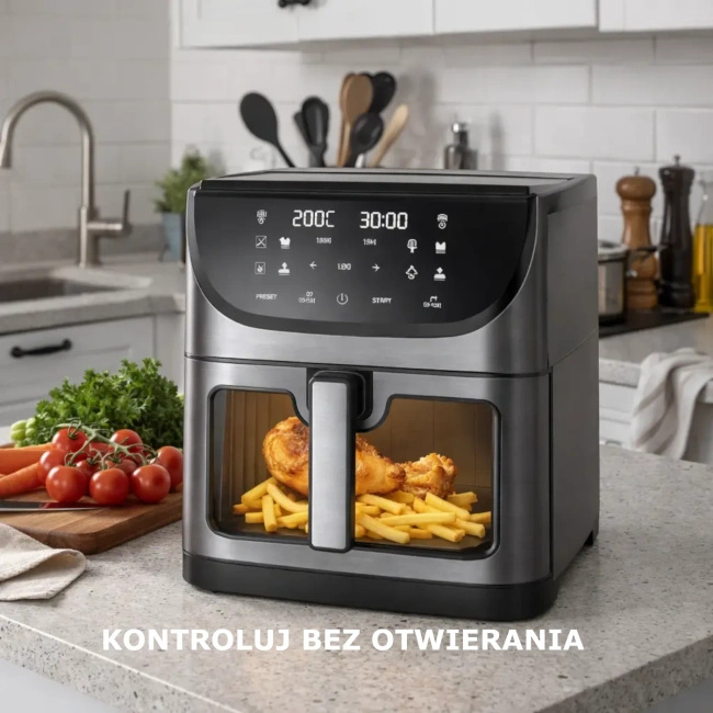 Extralink Home Air Fryer 8L EU | Frytkownica | 8L, 1800W