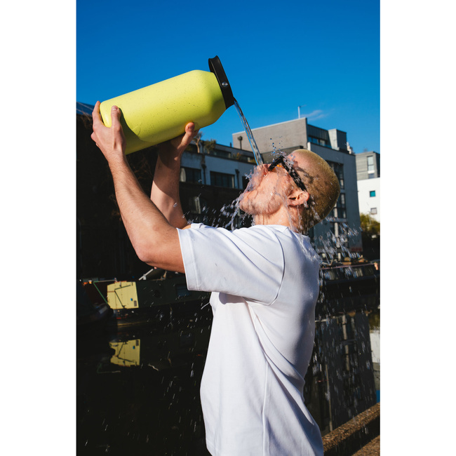 Butelka termiczna Chillys | 4000 ml | Żółta Series 2 - Chillys Bottles