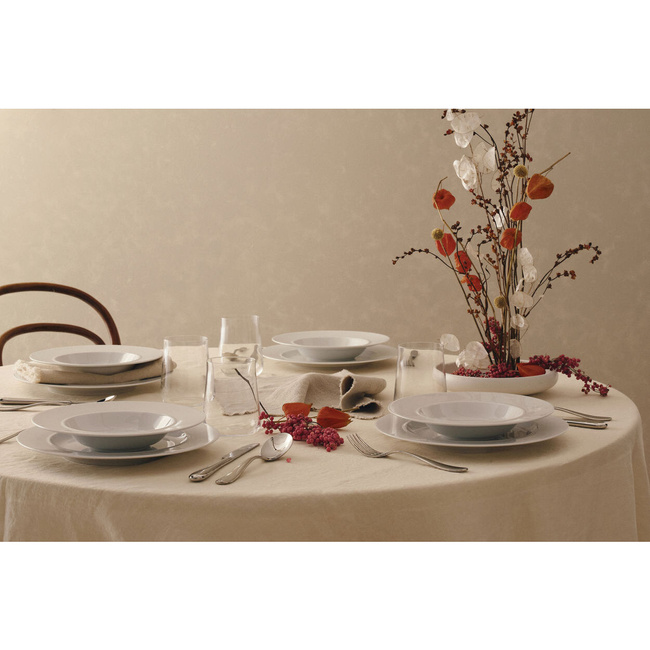 Spodek Do Filiżanki Do Mokki Z Białej Porcelany La Bella Tavola - Alessi