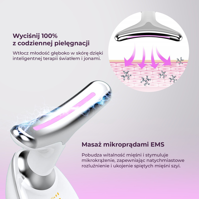 Extralink Stay Beauty S8 | Elektryczny masażer do szyi |
