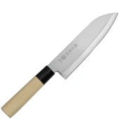 Japoński Nóż Kuchenny Santoku Seki Sanbonsugi 17 cm ze Stali 420J2