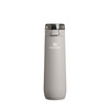 Butelka termiczna Stanley FlowState Spring Bottle 0,59 l ze słomką, szara Ash