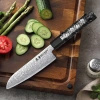 Dellinger Carbon Fiber Octagon Nóż ko-Santoku 14 cm