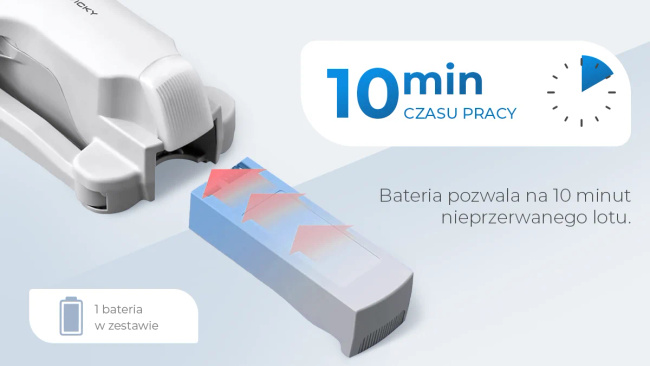 Extralink Smart Life F10 | Dron + 3 akumulatory |