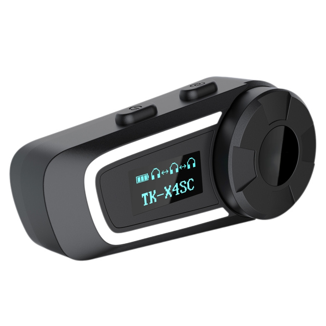 Extralink | Interkom Motocyklowy | Dla 6 Osób, Bluetooth 5.1, Polski Lektor, Redukcja Szumów
