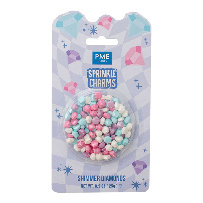 Posypka cukrowa Błyszczące Diamenty 25 g - Pme