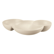Potrójna miseczka na przystawki 28 cm Guzzini