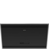 Smeg - Okap kuchenny, 90 cm, czarny CLASSICA KV394MB Czarny mat