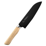 Satake Black Ash Santoku Knife 17 Cm - Japanese Chef's Knife