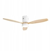 Extralink Nature Flow 52 Smart WiFi | Wentylator sufitowy | drewno, aplikacja, 132cm