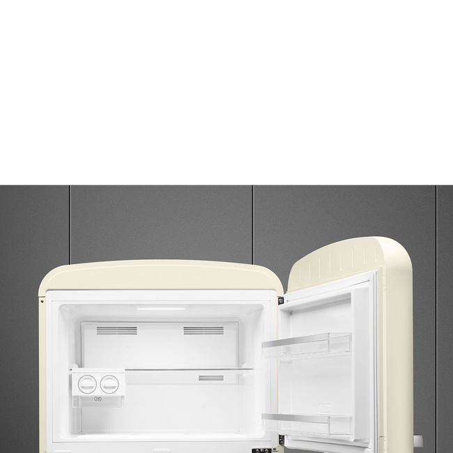 Smeg - Chłodziarko-zamrażarka FAB50RCR5 50'S STYLE - Cream