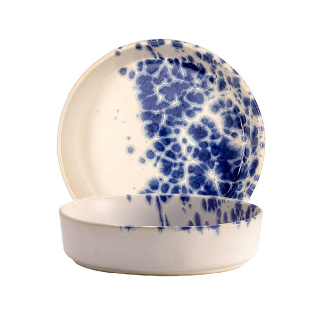 Miska 18 cm x 4,5 cm Phobos Niebieski - Le Coq Porcelaine