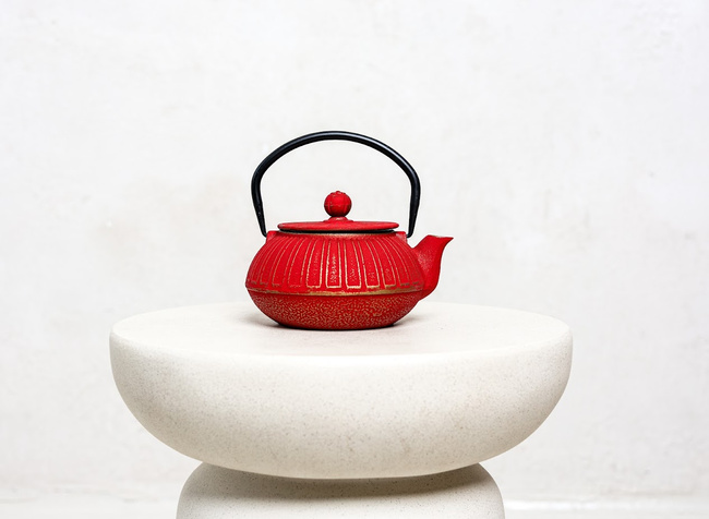 Czajnik żeliwny z zaparzaczem 0,6 l, Zest for Life