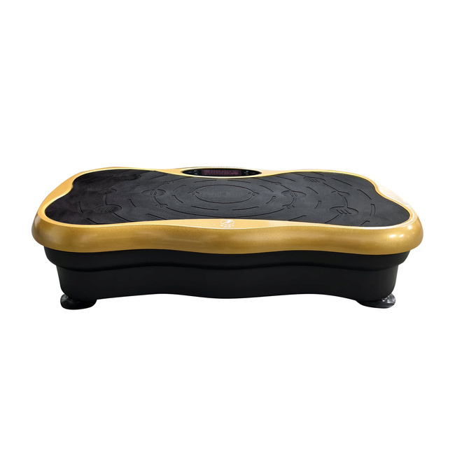 Extralink Moonwalk Spinmove Złoty | Platofrma Wibracyjna do Ćwiczeń Fitness | 200w