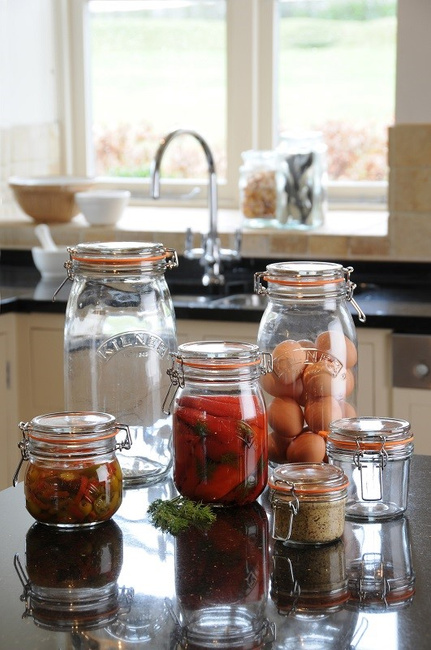 Słoik 1 l. Round Clip Top Jar - Kilner