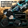 Auto zdalnie sterowane Extralink RC SC10 4WD, niebieskie, skala 1:10, zestaw RTR