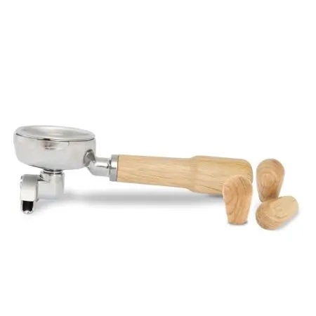La Pavoni - Portafiltr i zestaw uchwytów do ekspresów Cellini Evolution i Botticelli Specialty  LPACEVRO01 Dąb
