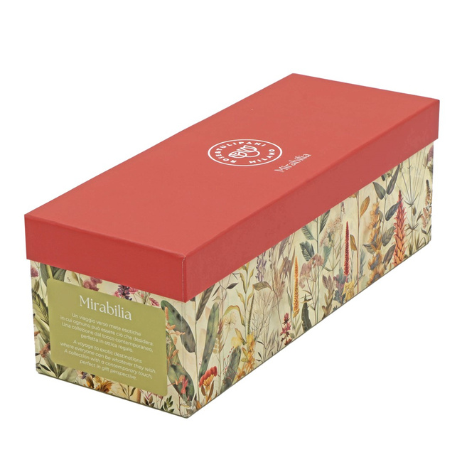 Rose&Tulipani Mirabilia Zestaw 2 Kubków 420 Ml, Czerwony