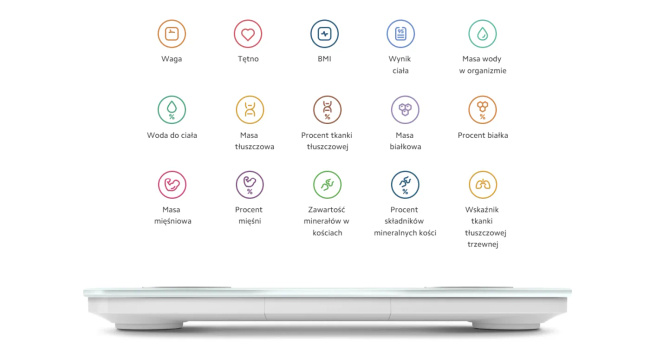 Xiaomi Body Composition Scale S400 | Waga łazienkowa | 0.1 kg - 150 kg, Bluetooth 5.0, 3x Aaa