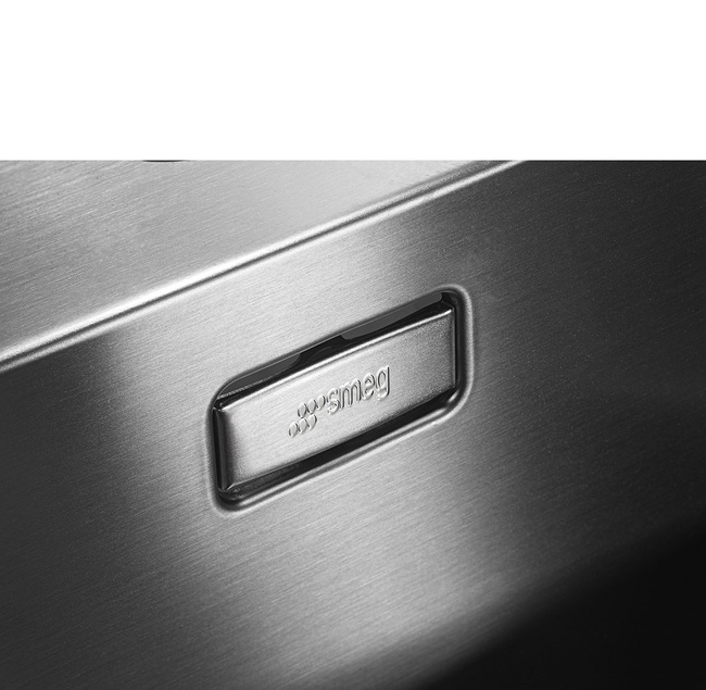 Smeg - Zlewozmywak ze stali nierdzewnej MIRA VR12S50RS Stal nierdzewna
