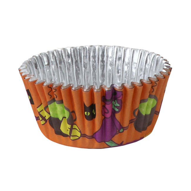 Papilotki do babeczek PME Czarownice na Halloween, 30 sztuk