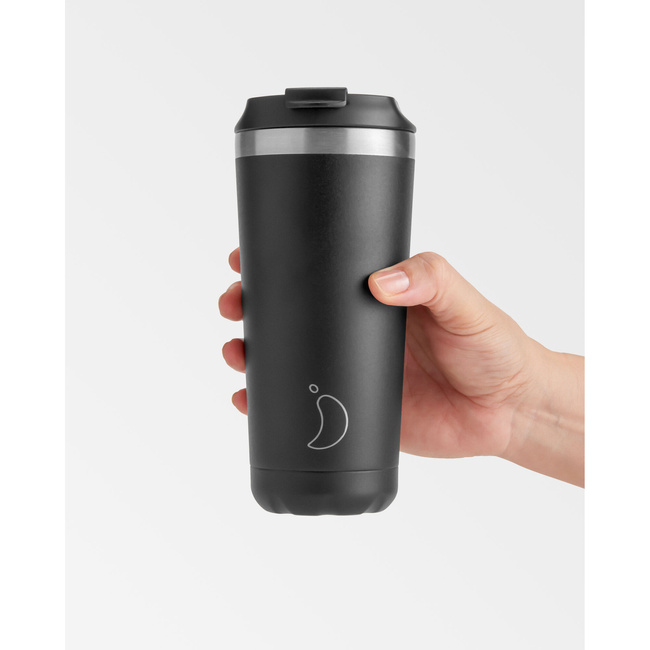 Kubek do kawy Chillys 2024 | 500ml | Czarny Original - Chillys Bottles