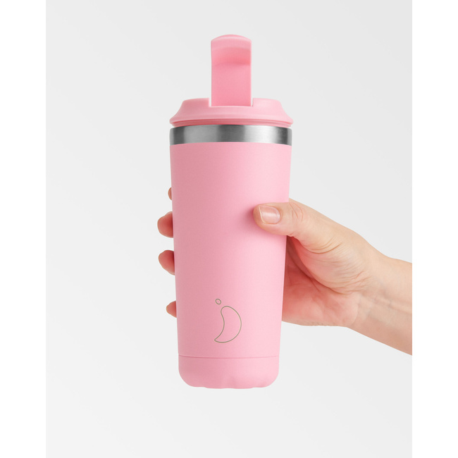 Kubek do kawy Chillys 2024 | 500ml | Różowy Original - Chillys Bottles