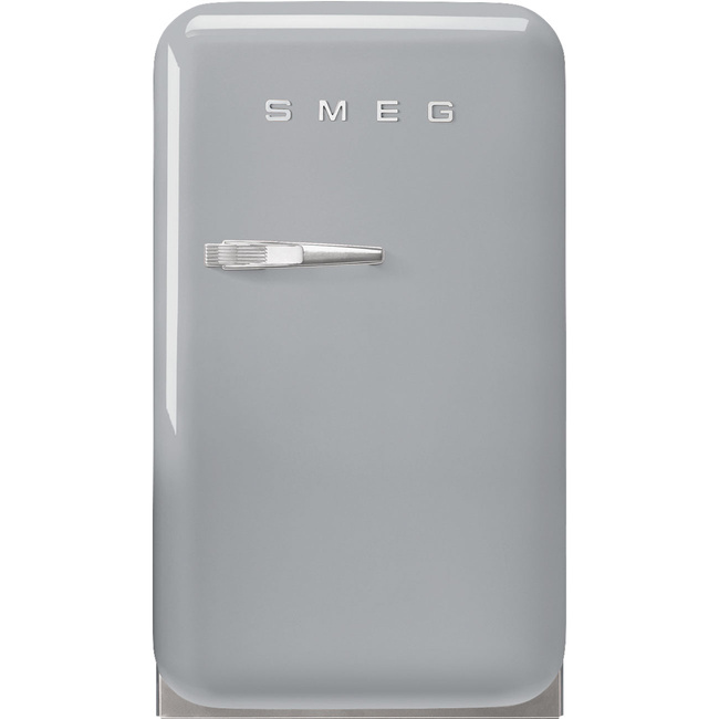 Smeg - Minibar FAB5RSV6 50'S RETRO STYLE - srebrny