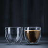 Szklanki z podwójną ścianką 6 szt. Pavina 80 ml transparent